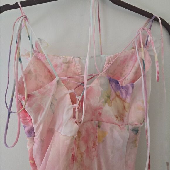 For Love And Lemons Lisa Floral Maxi Dress NWOT - Picture 8 of 11